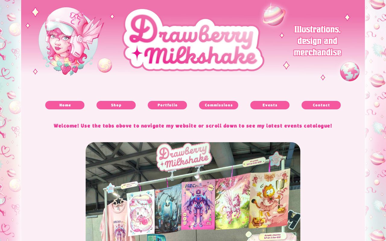 Drawberry Milkshake Home
